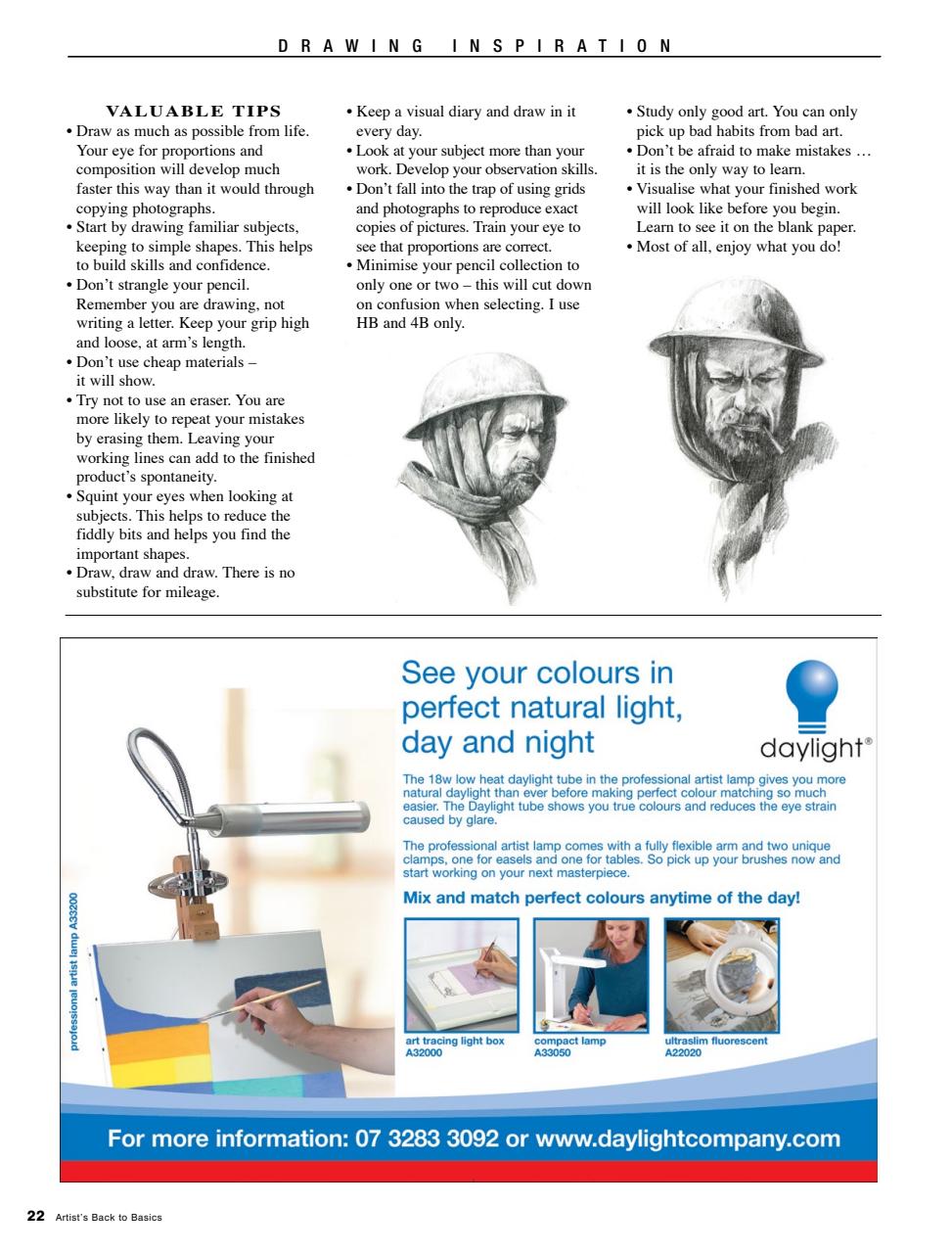 Artists Back to Basics Preview Pages