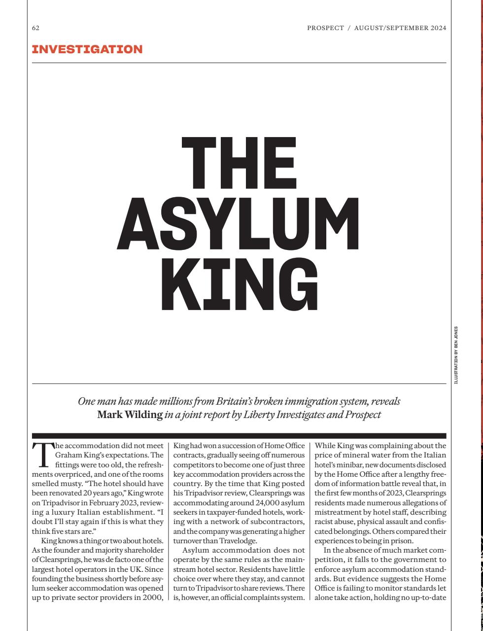 Prospect Magazine Preview Pages