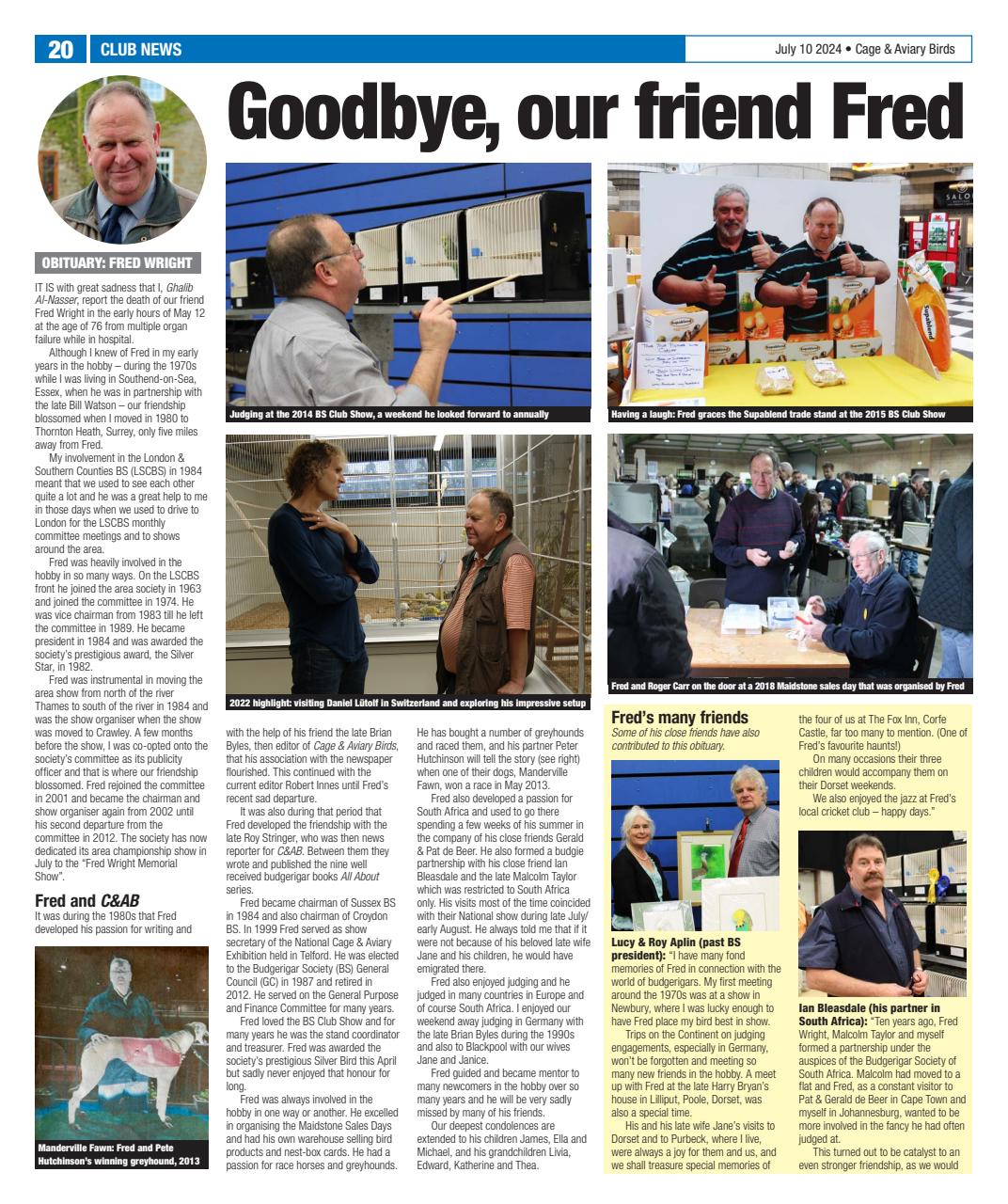 Cage & Aviary Birds Preview Pages