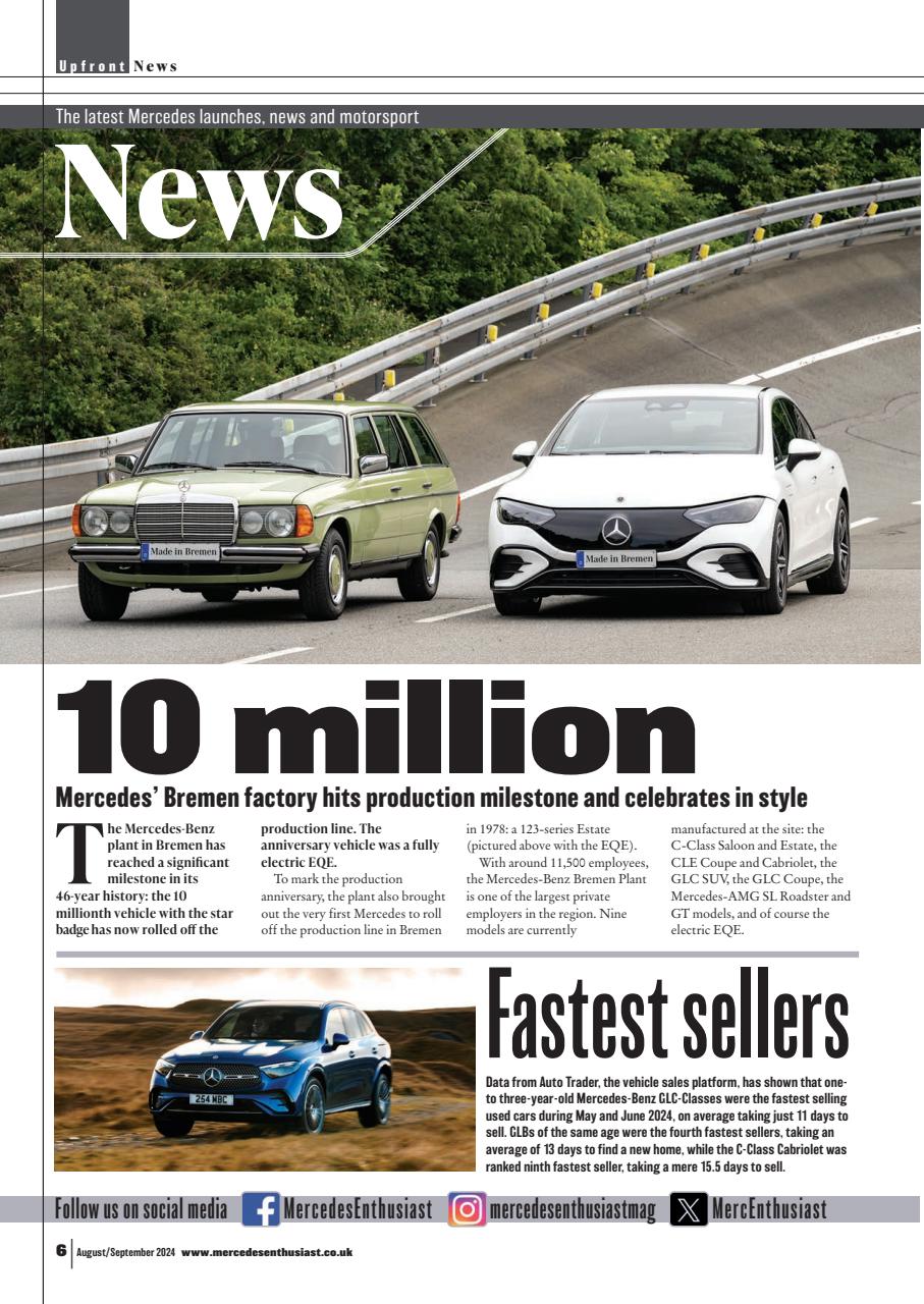 Mercedes Enthusiast Preview Pages