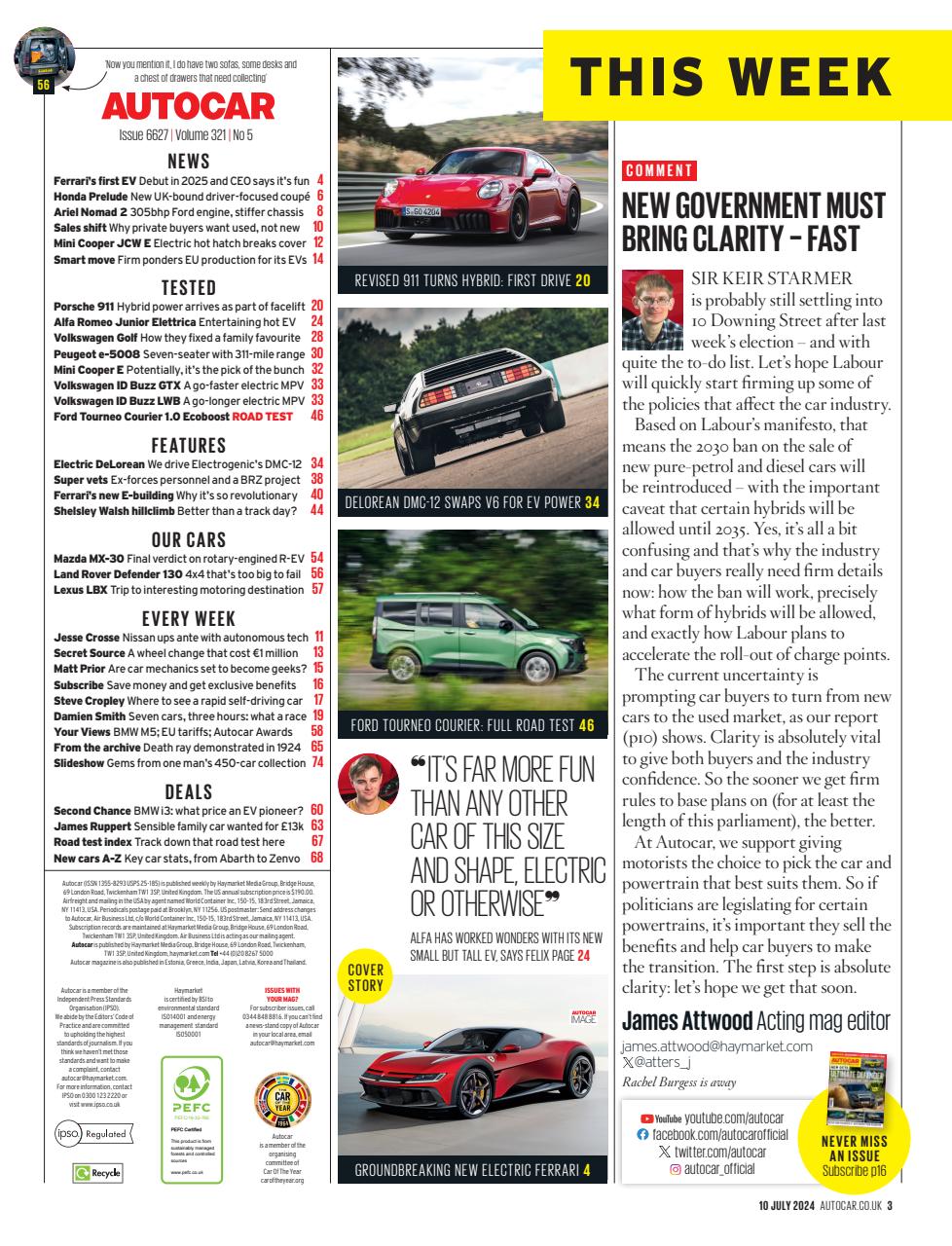 Autocar Preview Pages