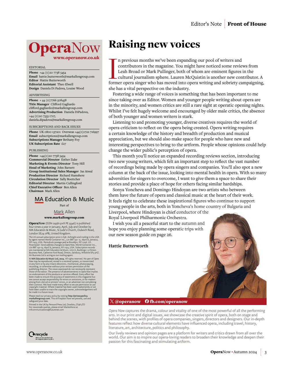 Opera Now Preview Pages