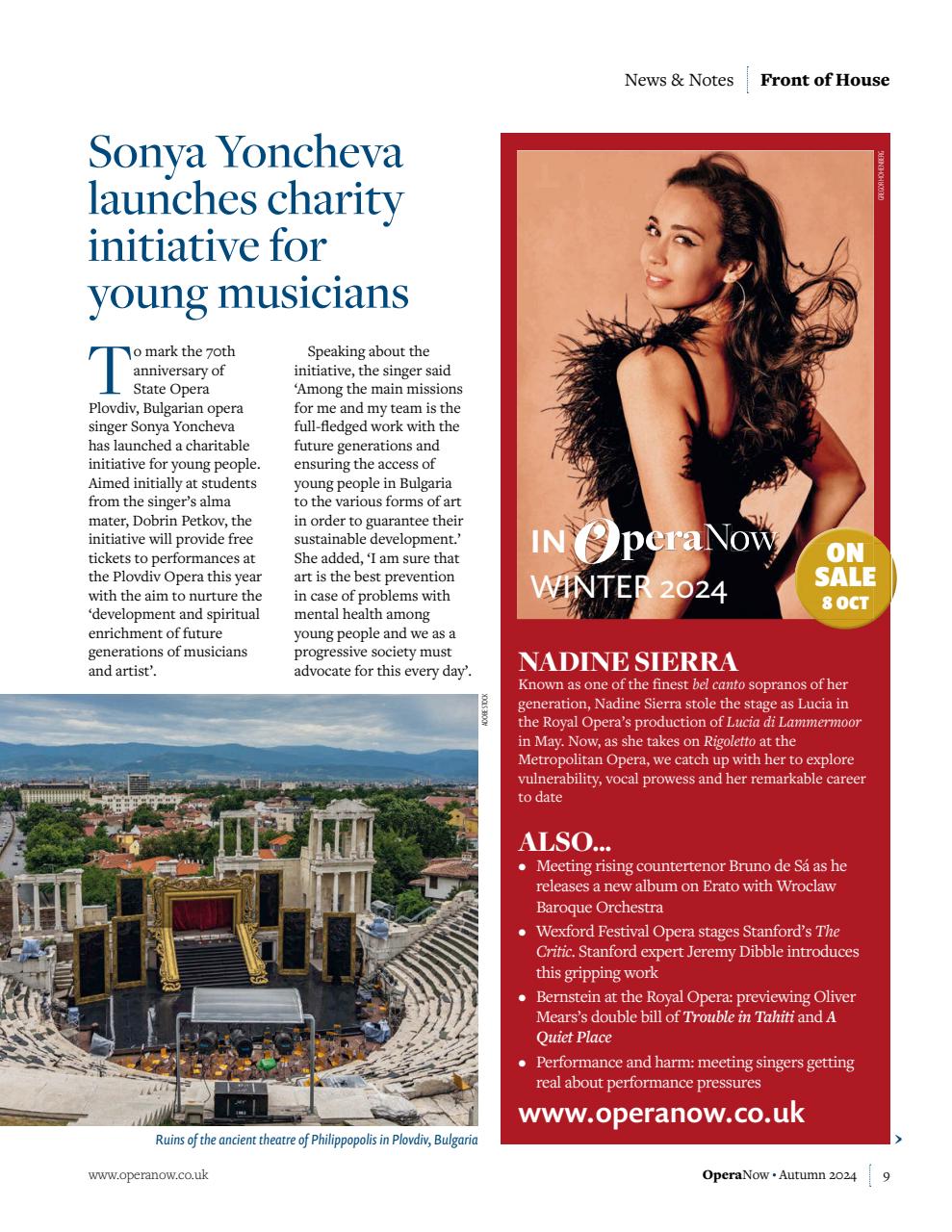 Opera Now Preview Pages