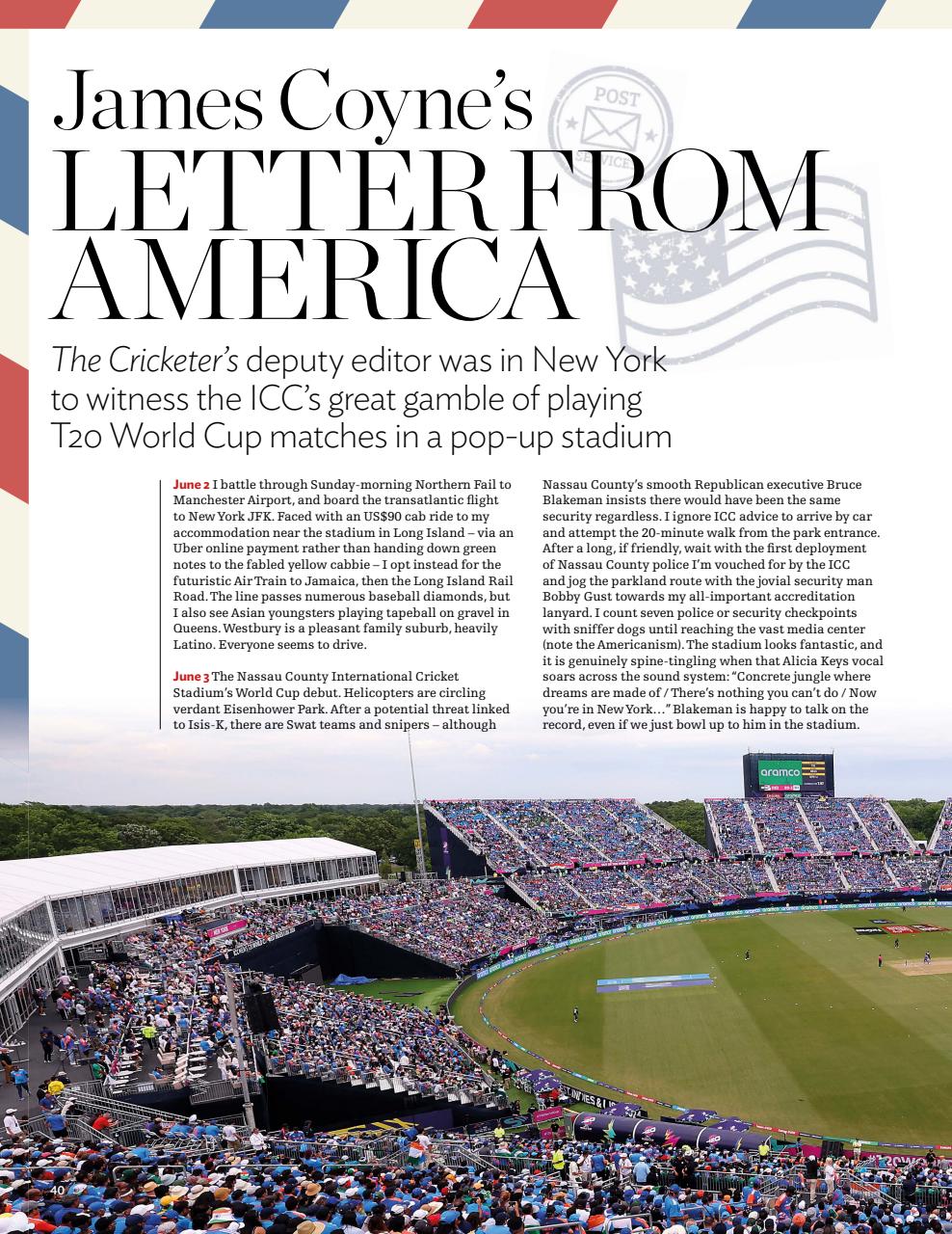 The Cricketer Magazine Preview Pages