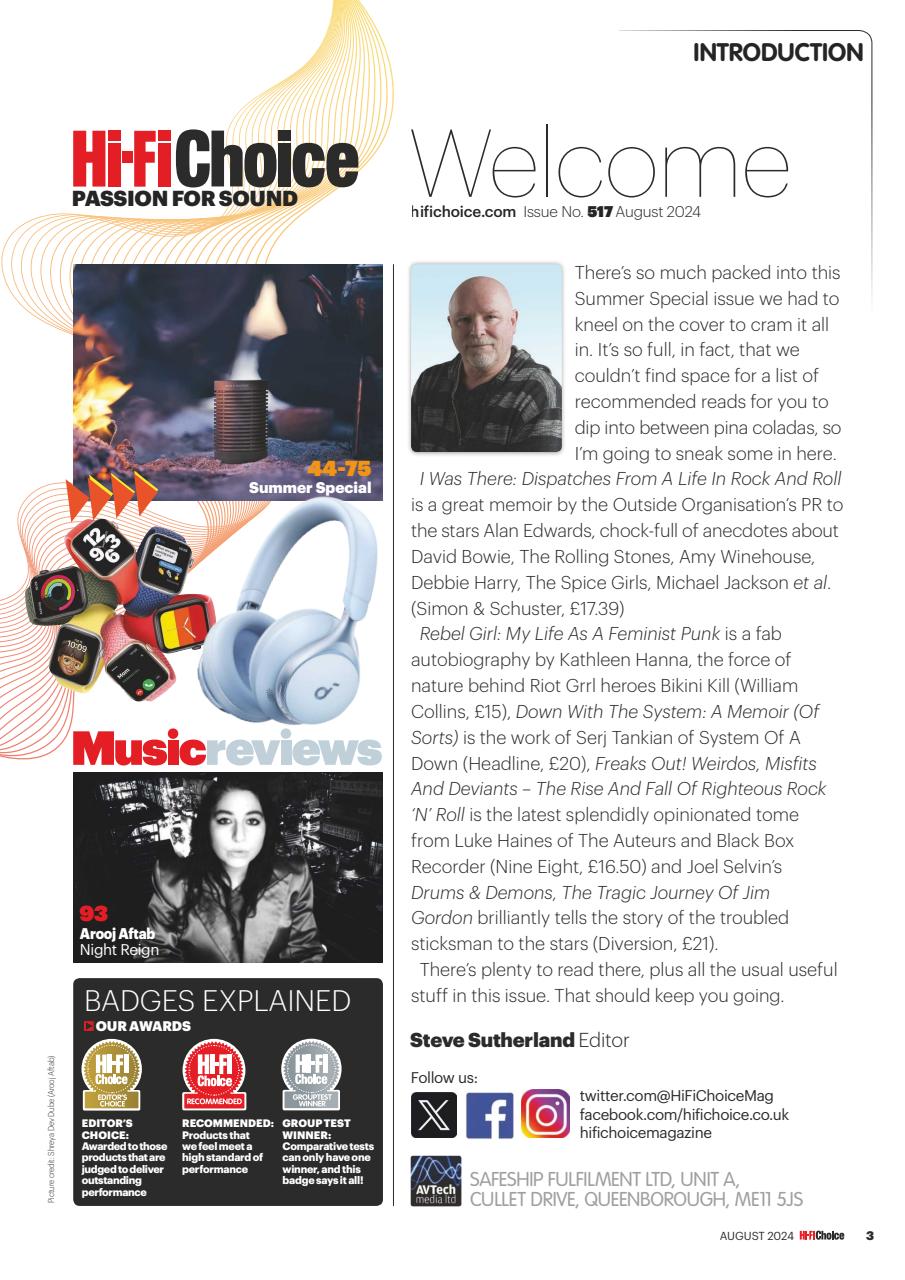 Hi-Fi Choice Preview Pages