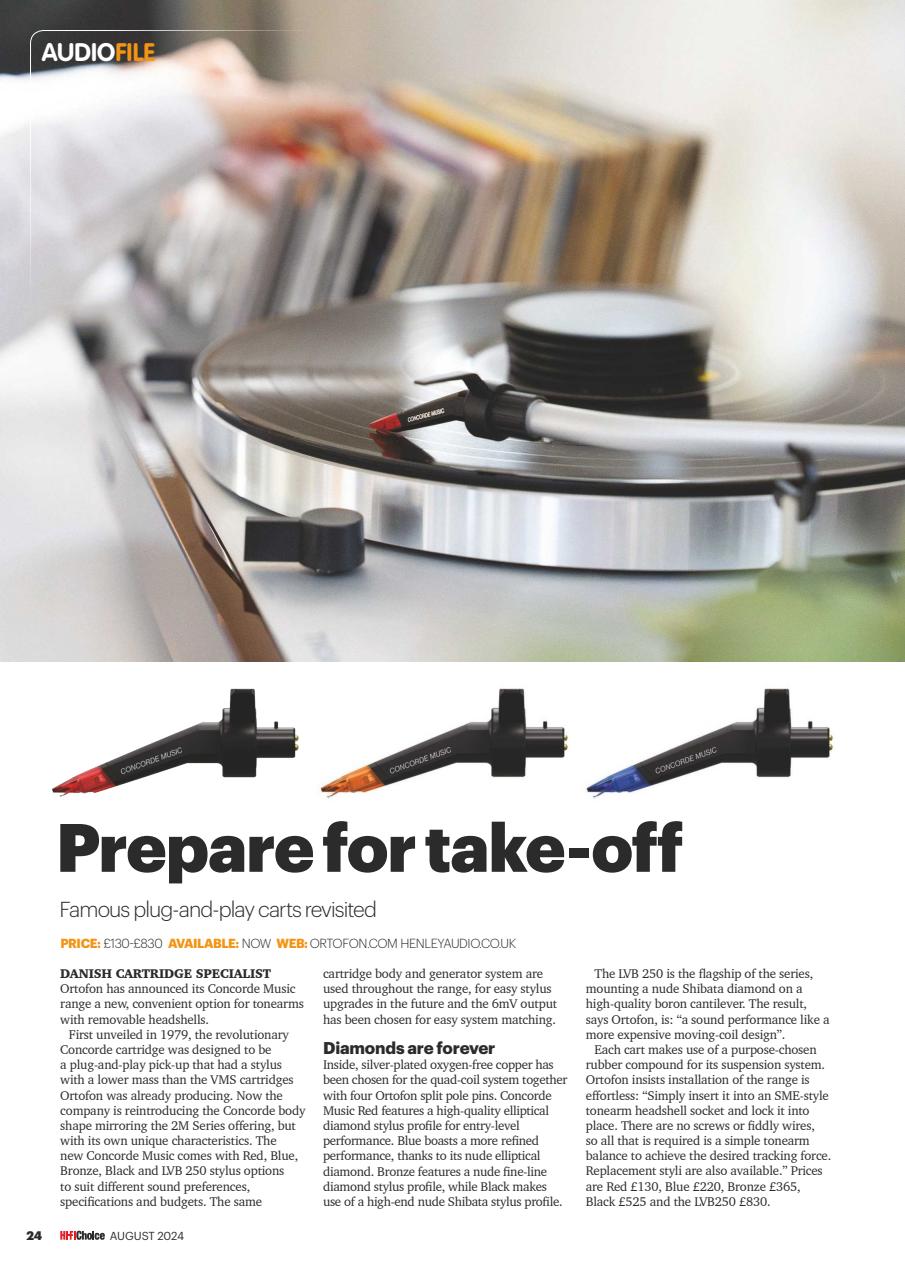 Hi-Fi Choice Preview Pages