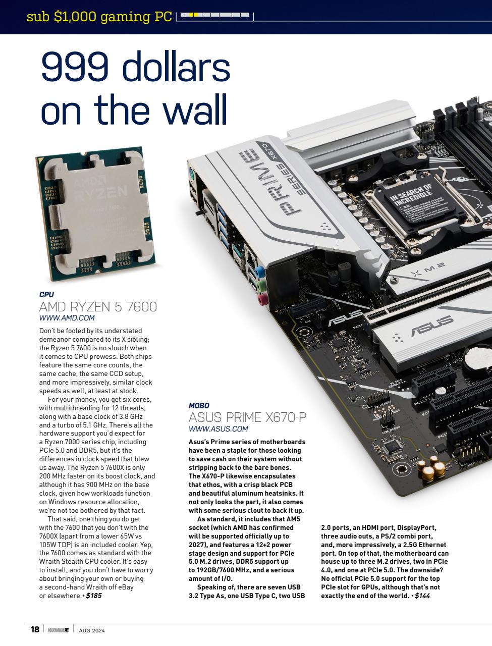 Maximum PC Preview Pages