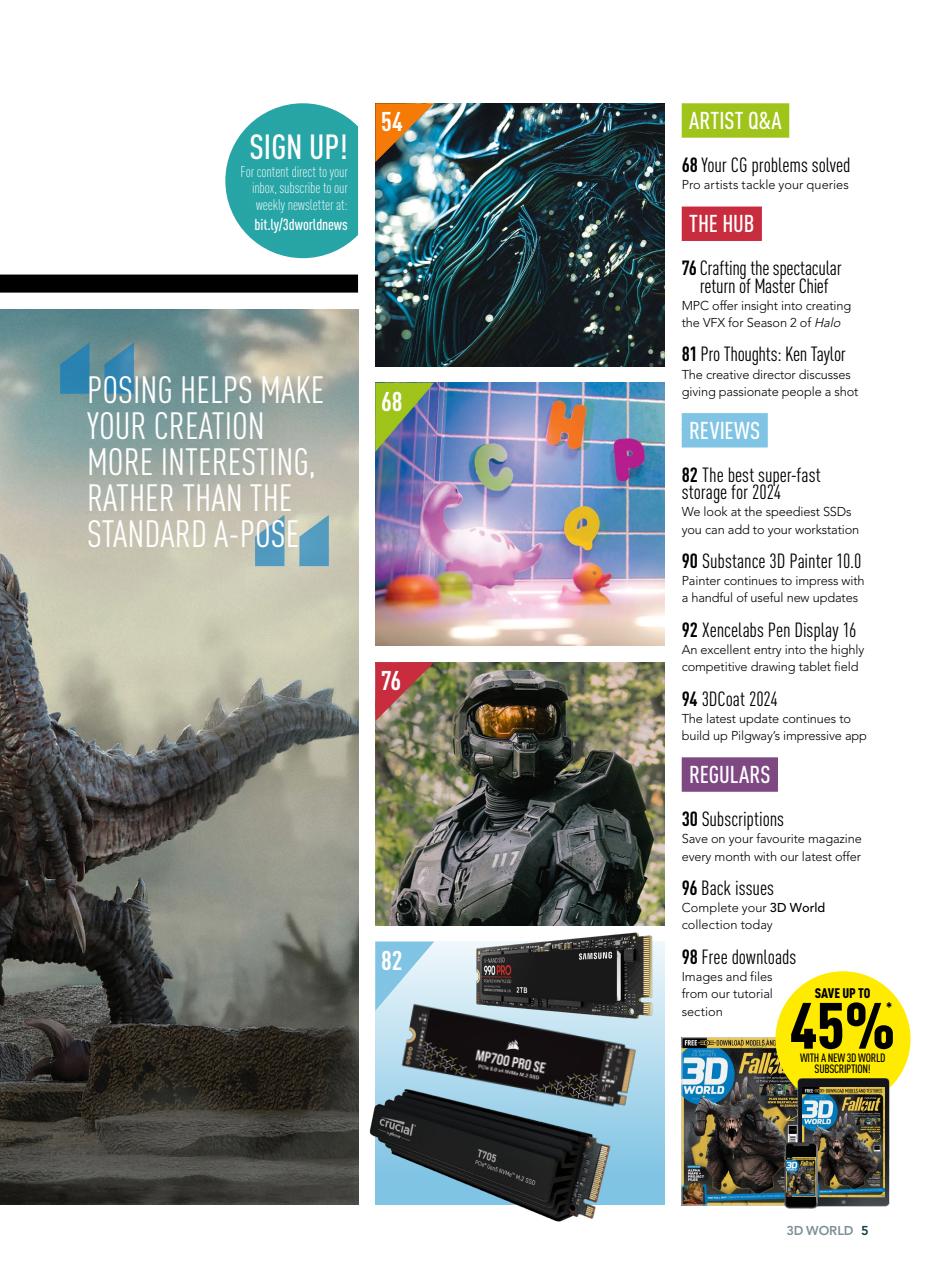 3D World Preview Pages