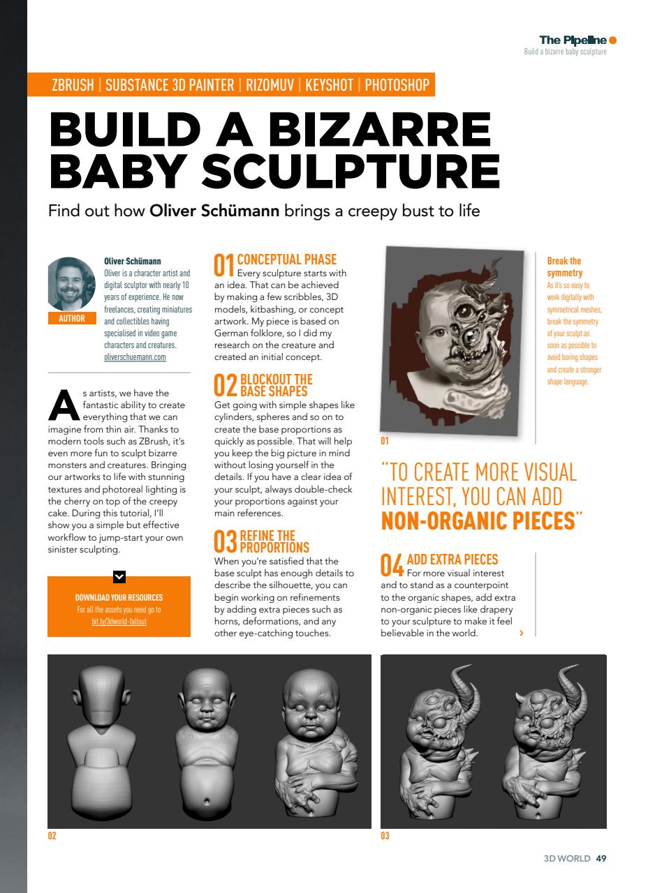 3D World Preview Pages