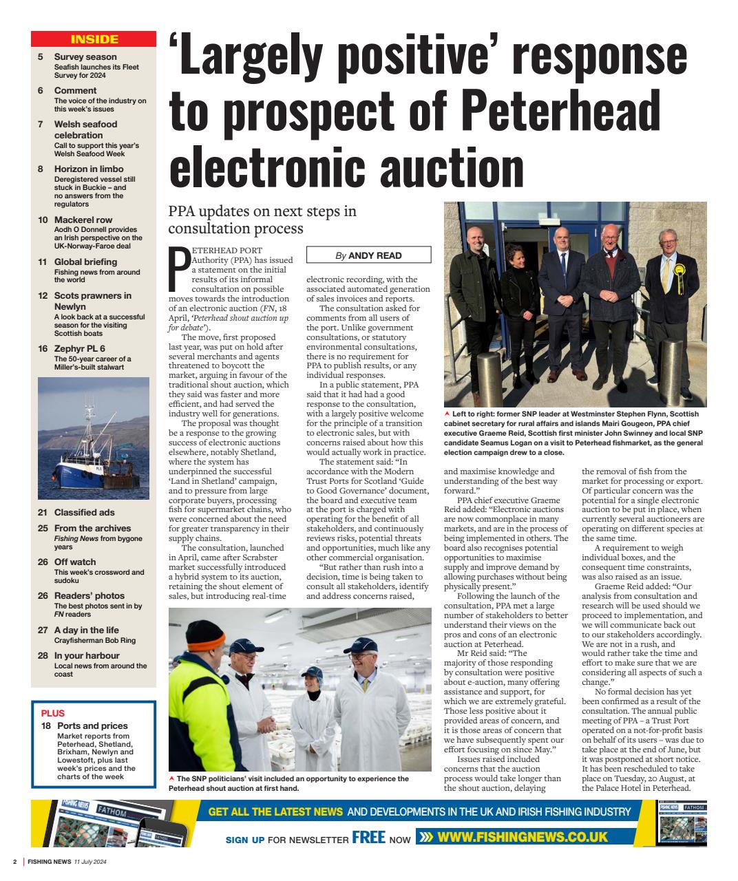 Fishing News Preview Pages