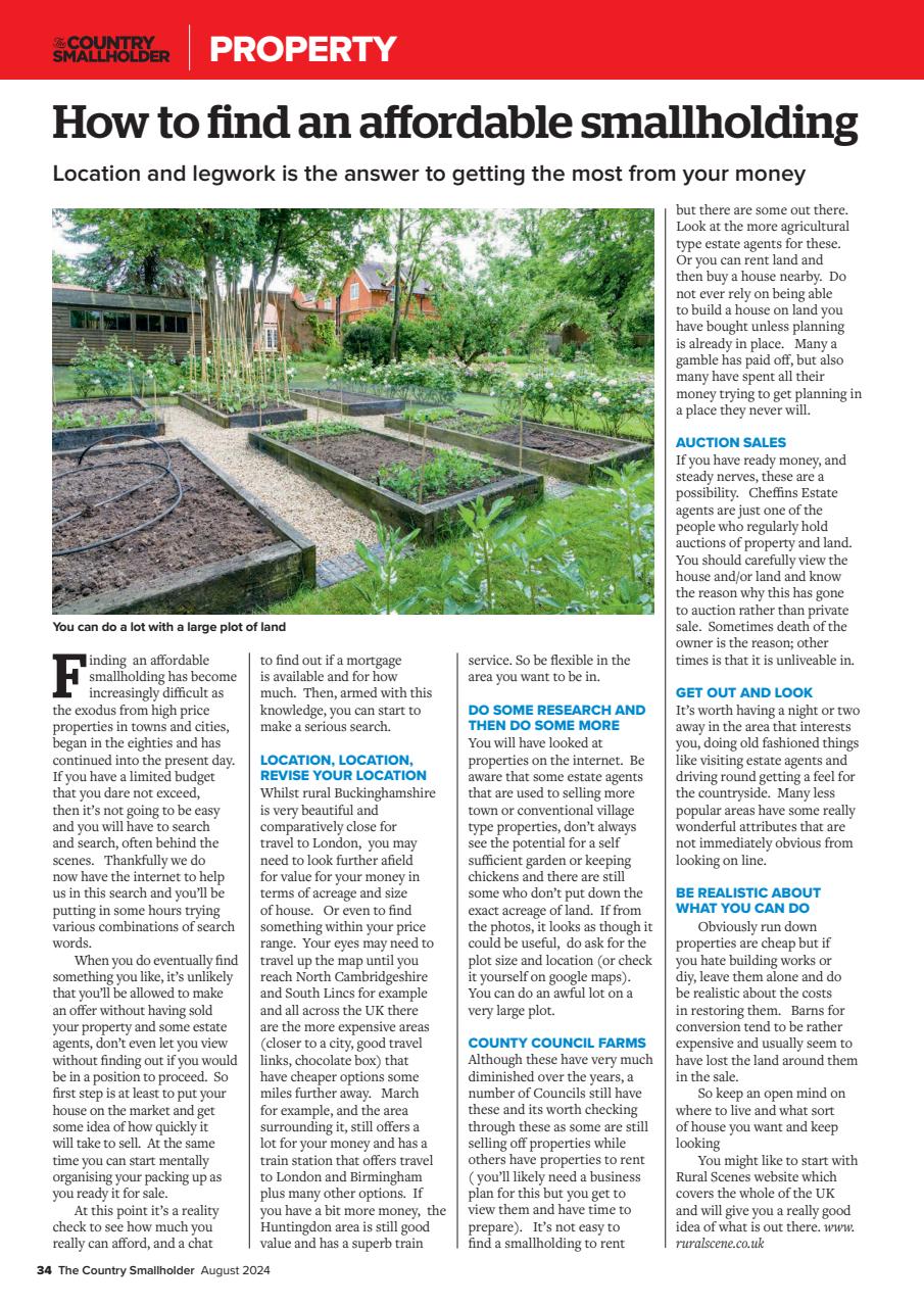 The Country Smallholder Preview Pages