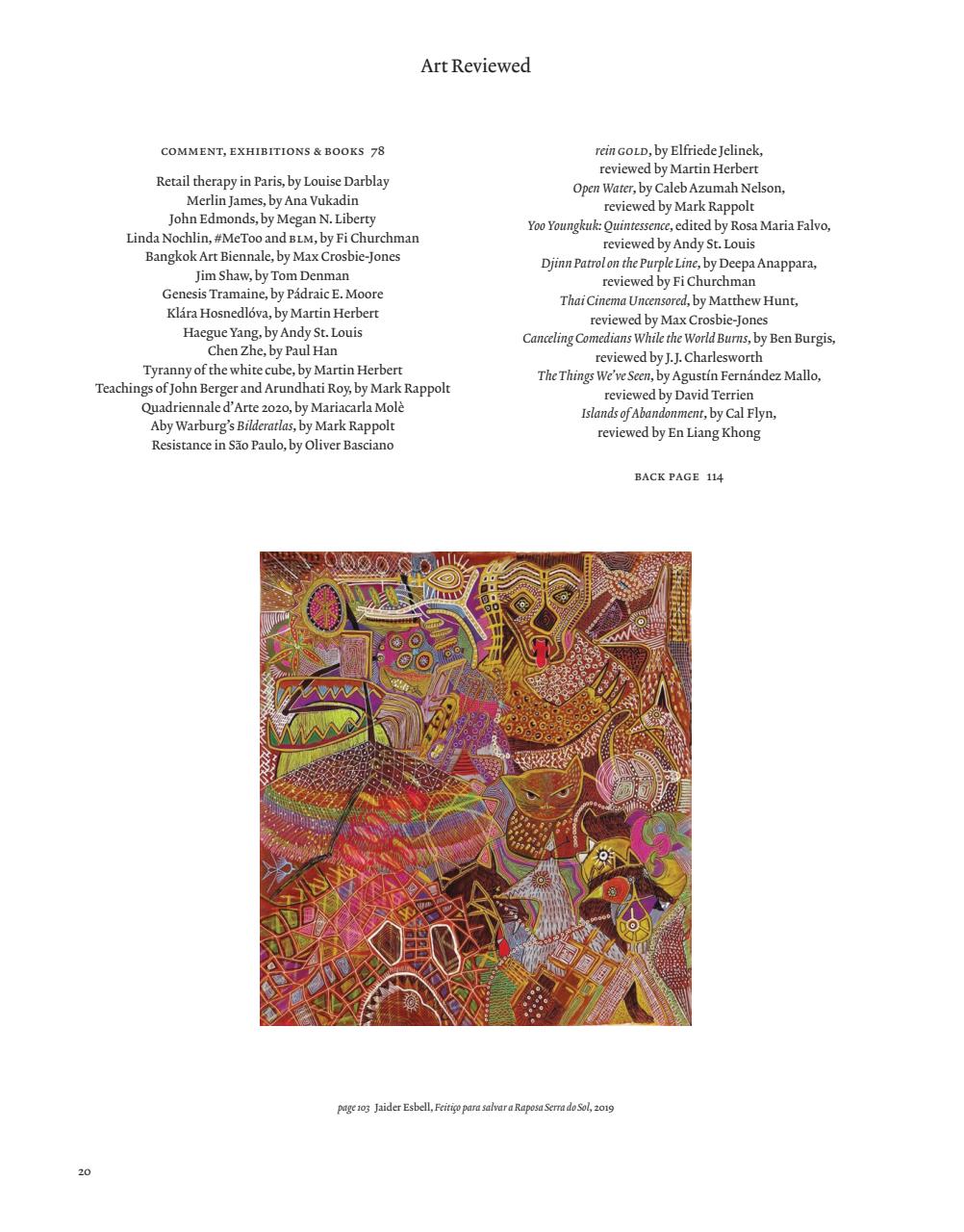 ArtReview Preview Pages