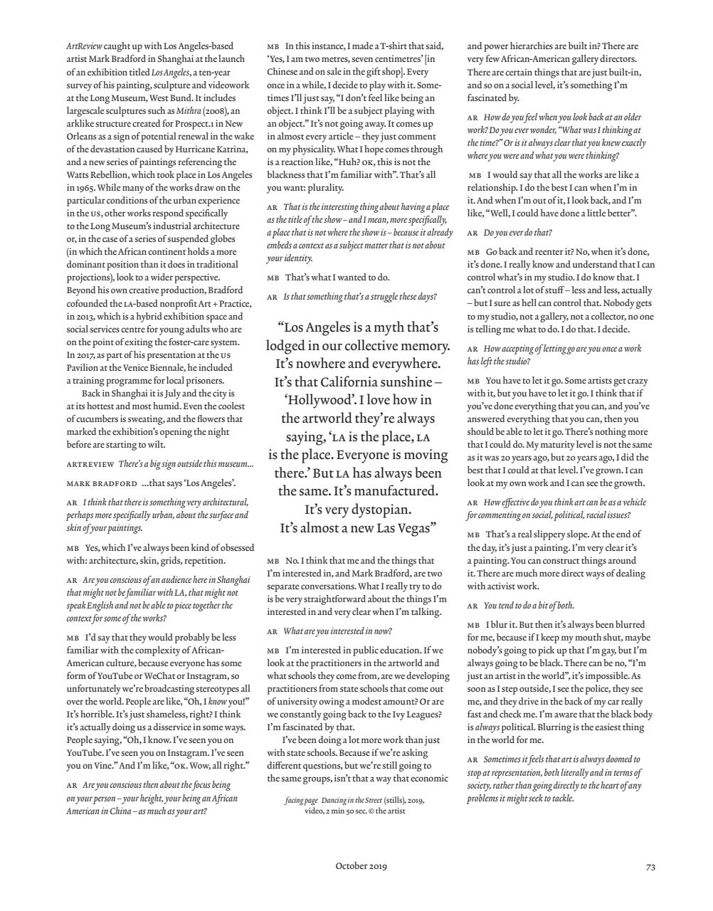 ArtReview Preview Pages