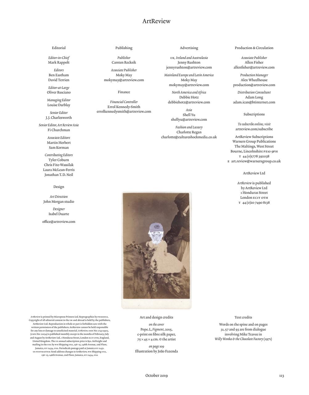 ArtReview Preview Pages