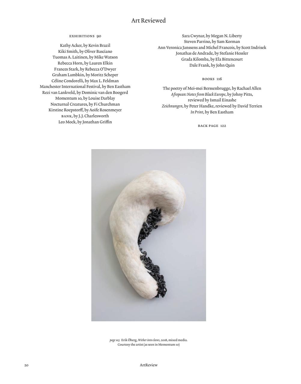 ArtReview Preview Pages
