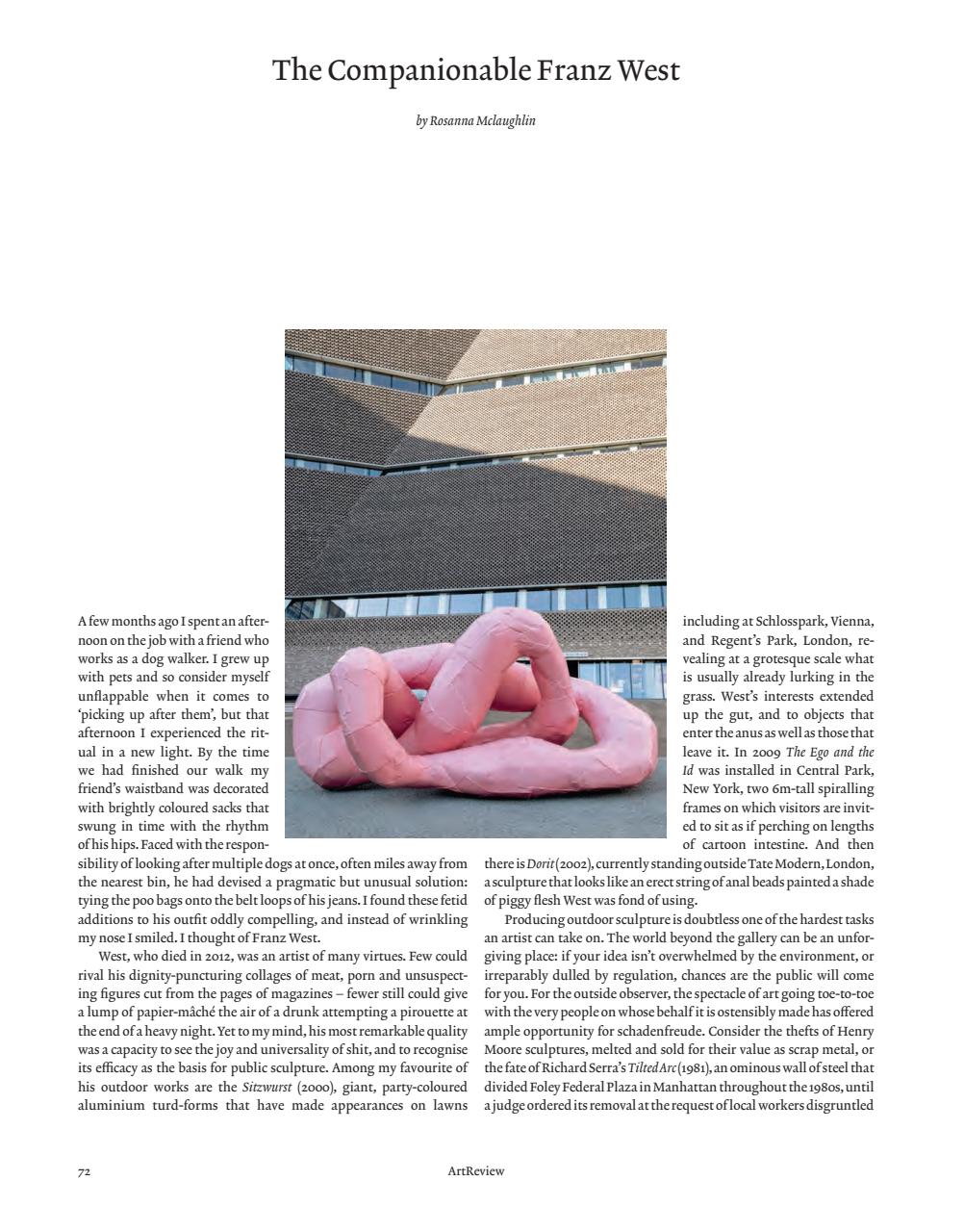 ArtReview Preview Pages