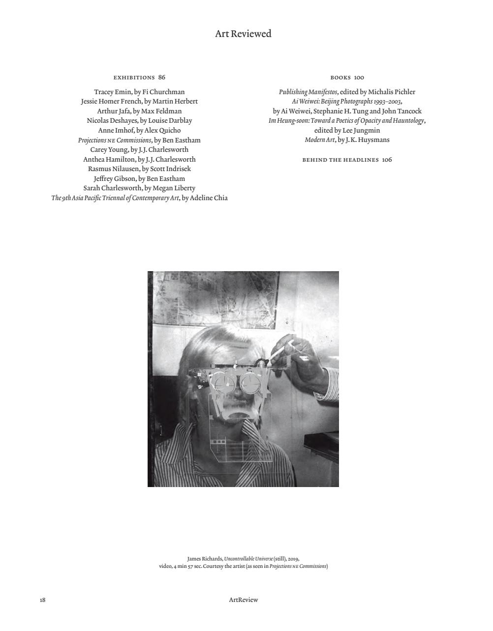 ArtReview Preview Pages