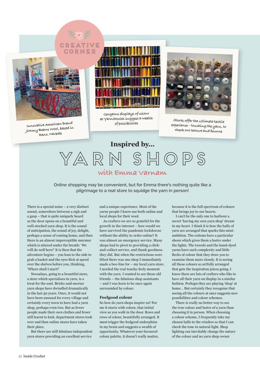 Inside Crochet Preview Pages