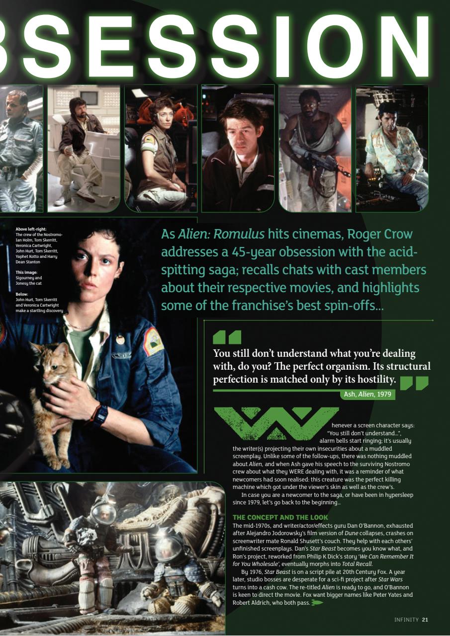 Infinity Magazine Preview Pages