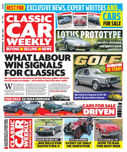 Classic Car Weekly issue 