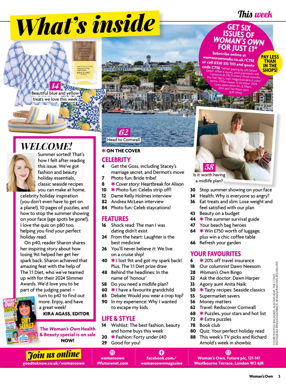 Woman's Own Preview Pages