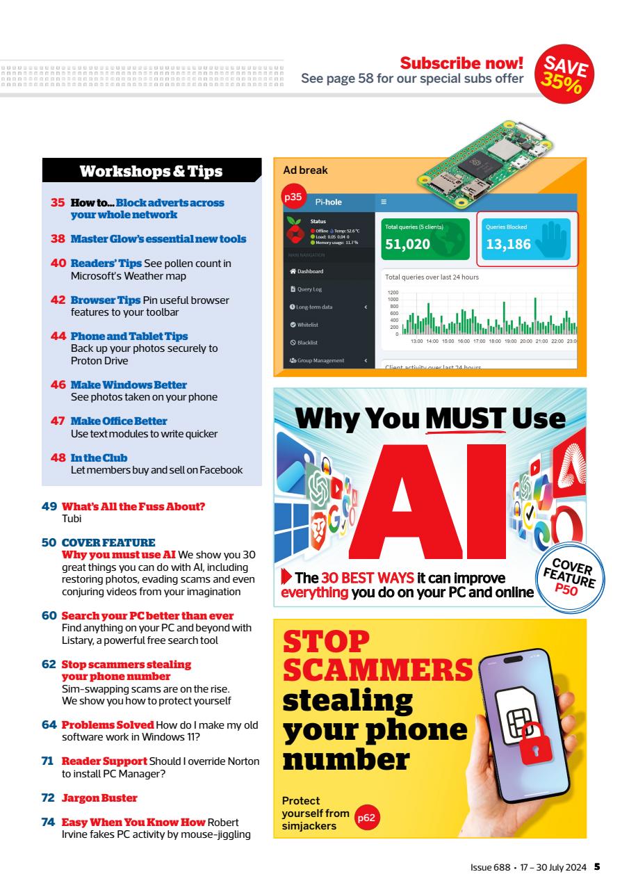 Computer Active Preview Pages