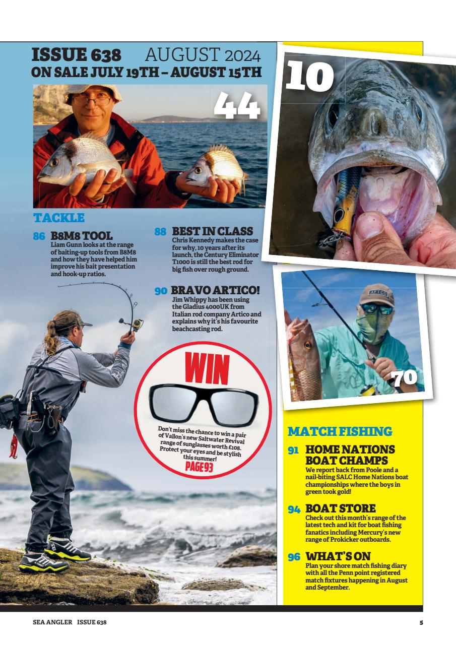 Sea Angler Preview Pages