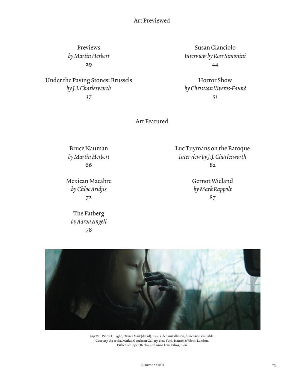 ArtReview Preview Pages