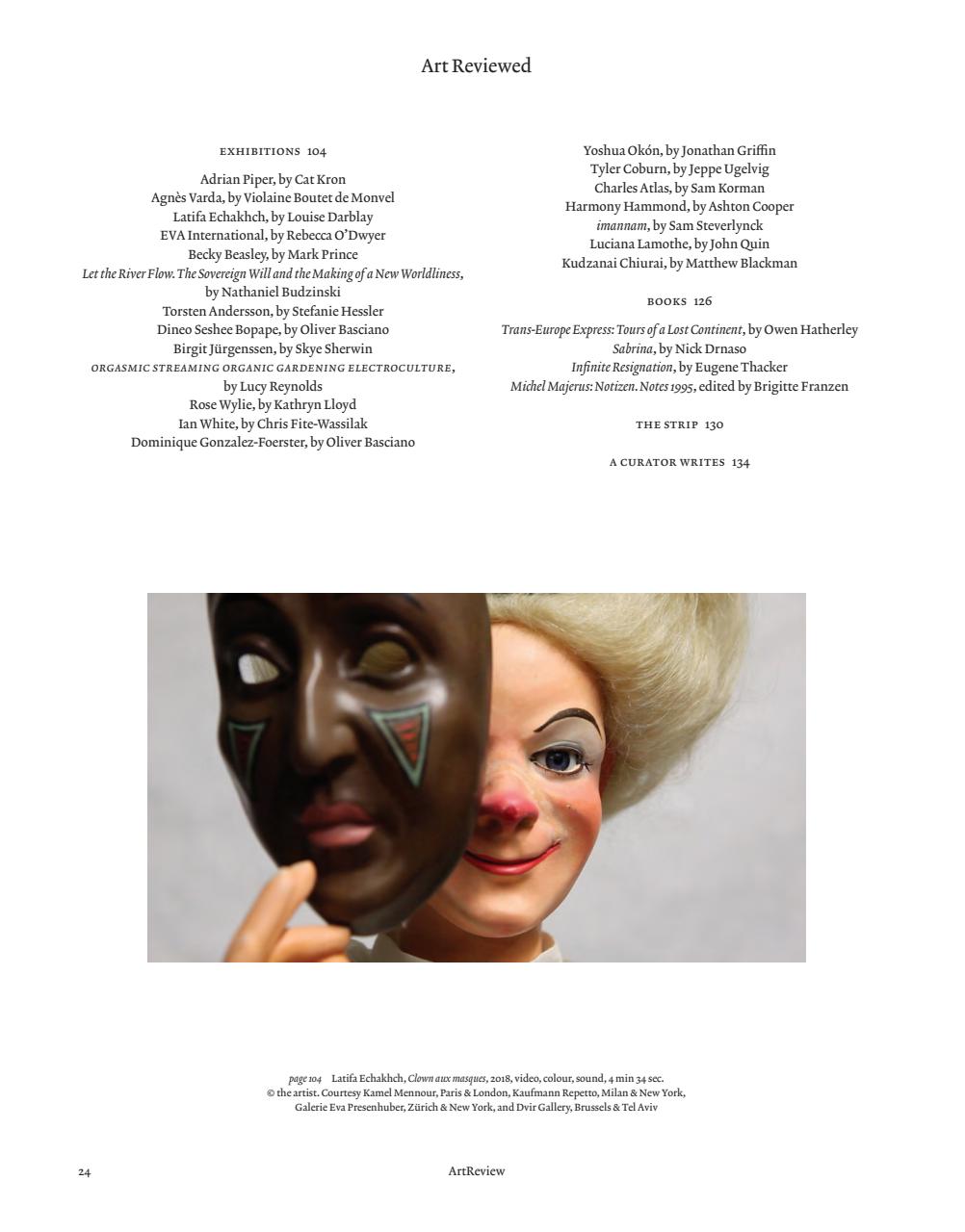 ArtReview Preview Pages