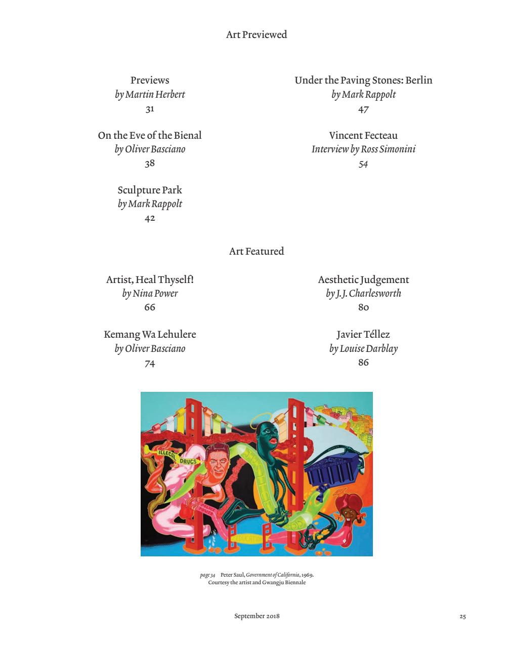 ArtReview Preview Pages