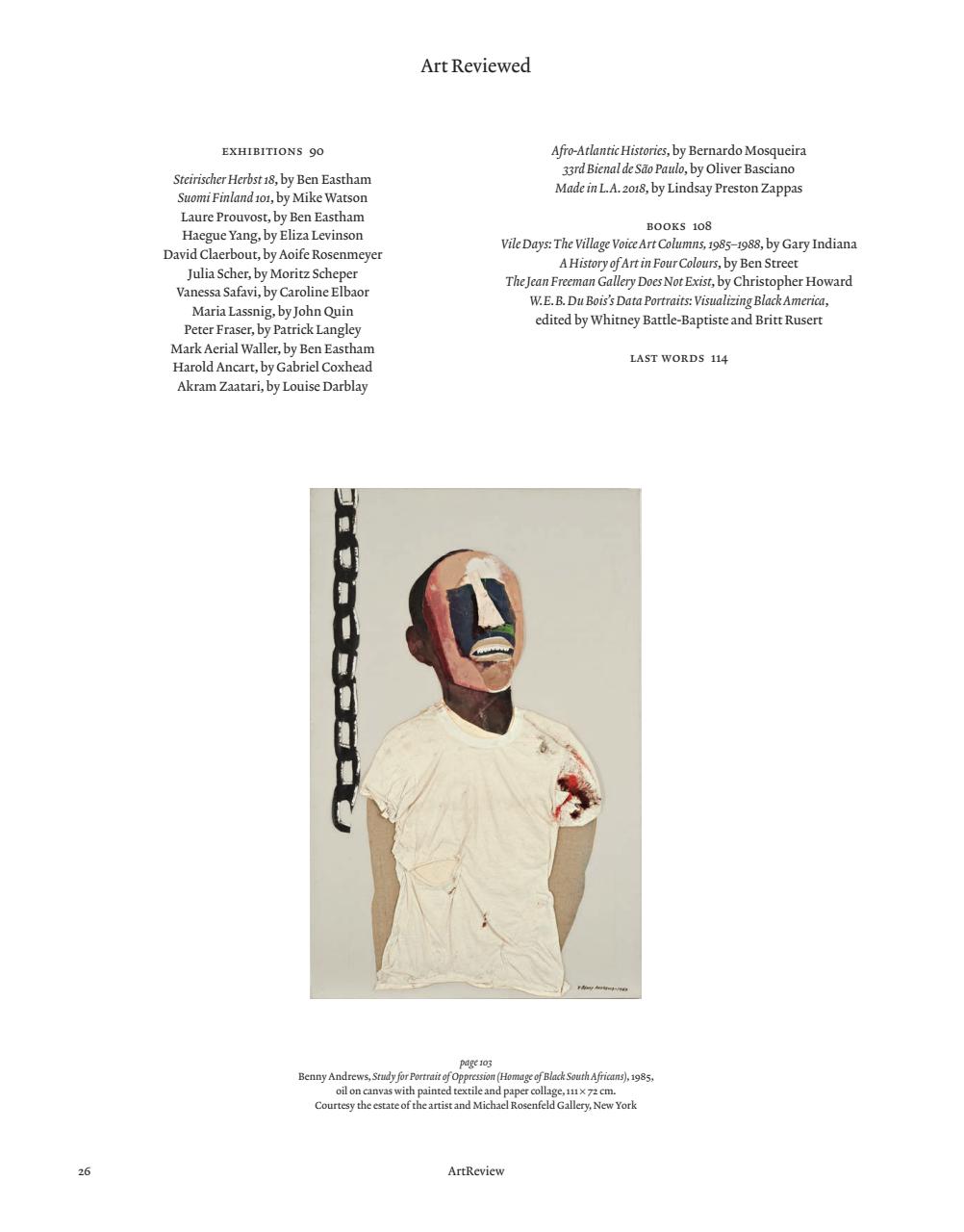 ArtReview Preview Pages