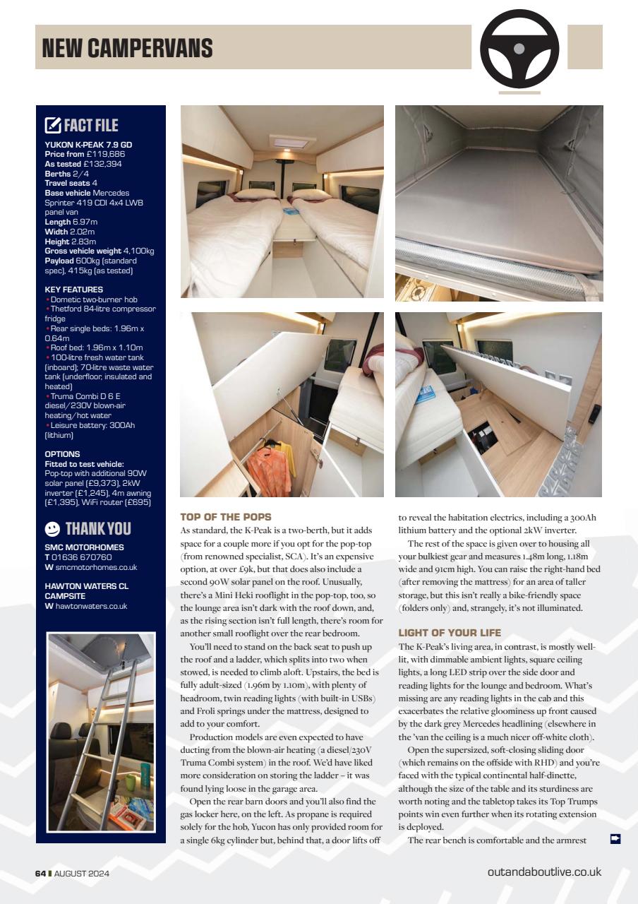 Campervan Preview Pages