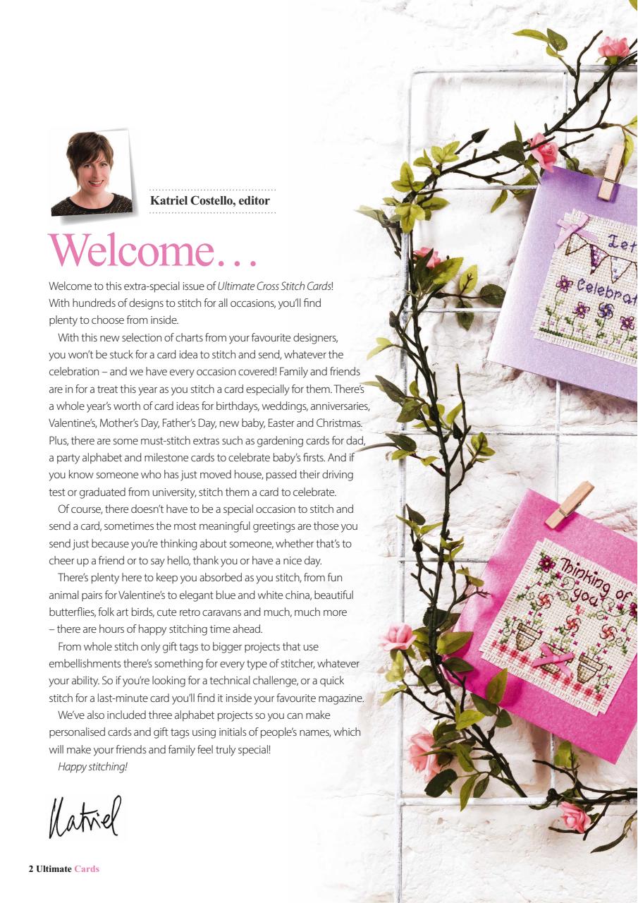 The World of Cross Stitching Magazine - Ultimate Cross Stitch Cards