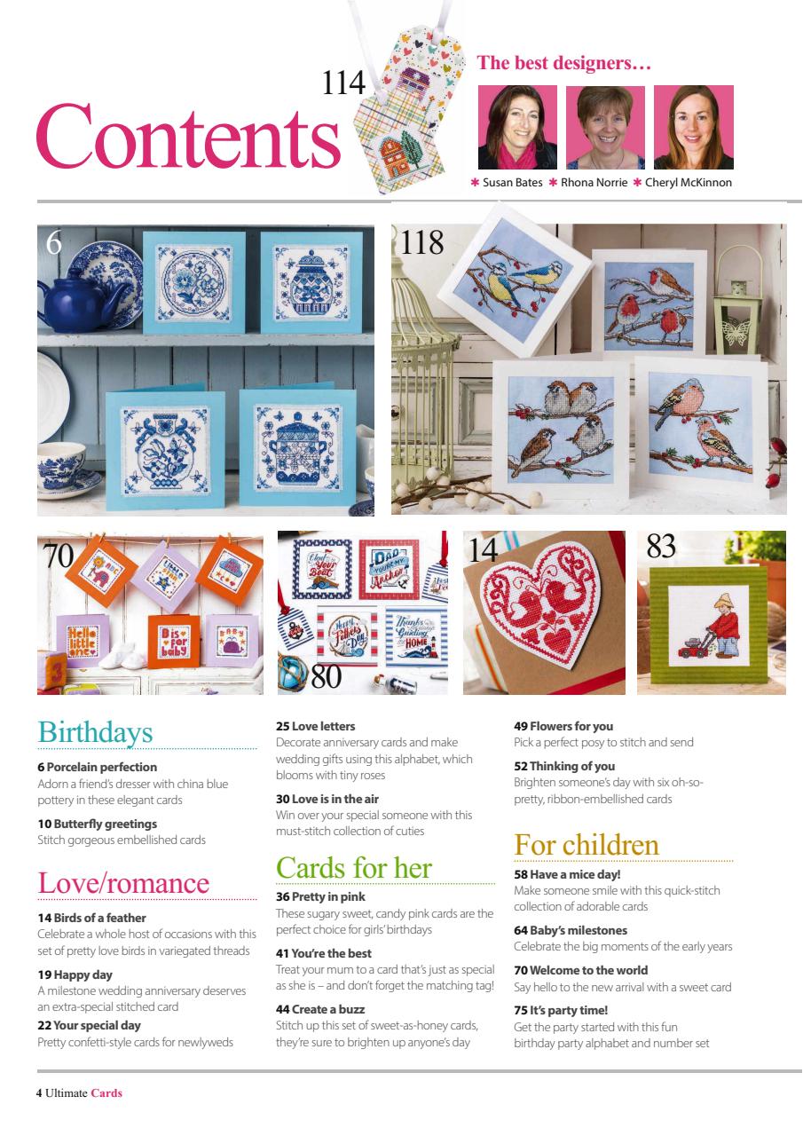 The World of Cross Stitching Preview Pages