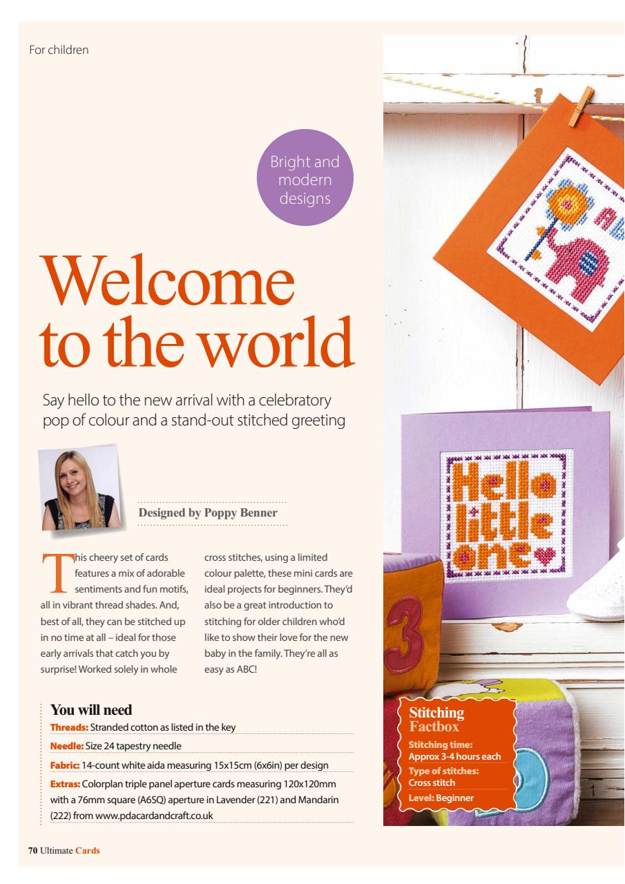 The World of Cross Stitching Preview Pages