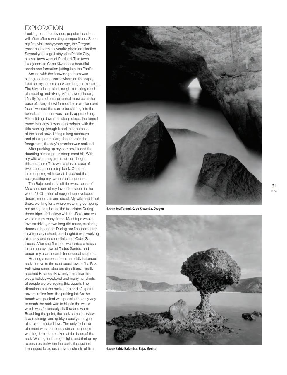 Black+White Photography Preview Pages