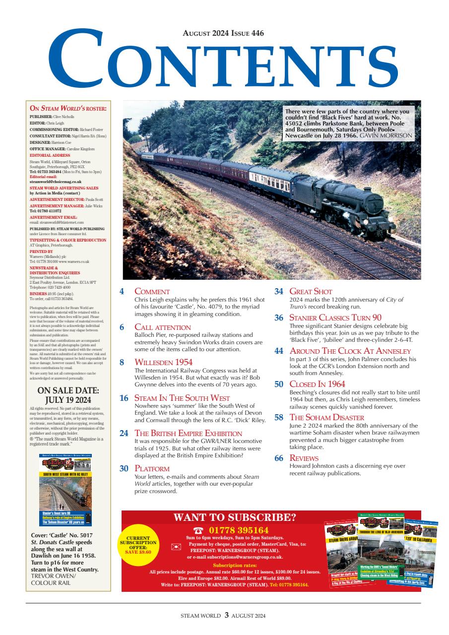 Steam World Preview Pages