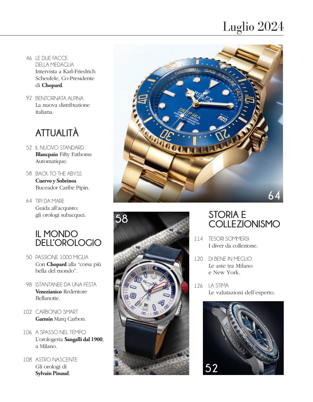 L'Orologio Preview Pages