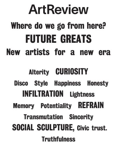 ArtReview issue 