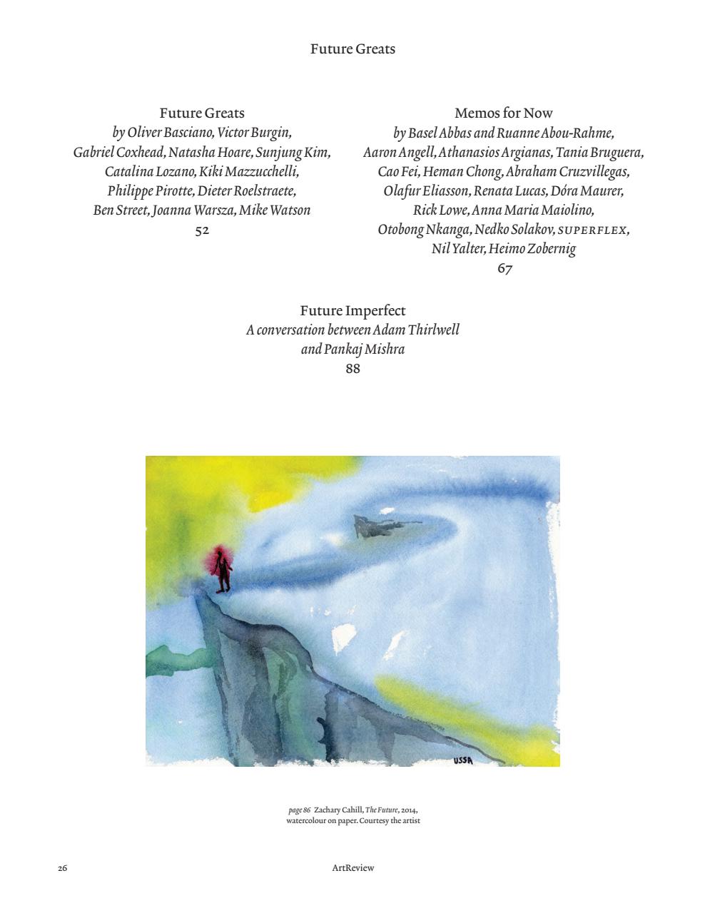 ArtReview Preview Pages