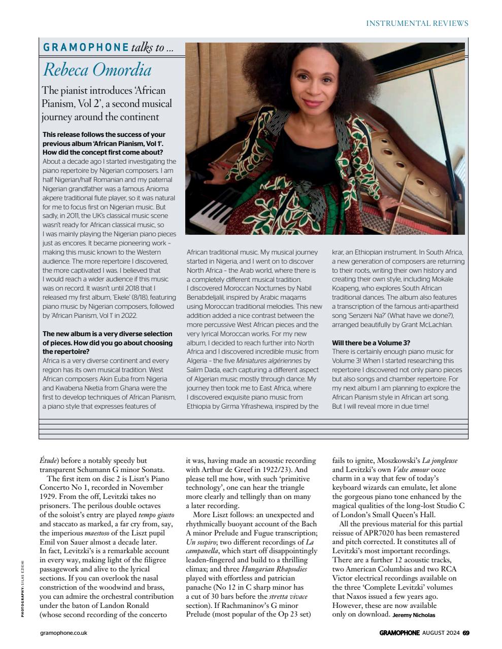 Gramophone Preview Pages