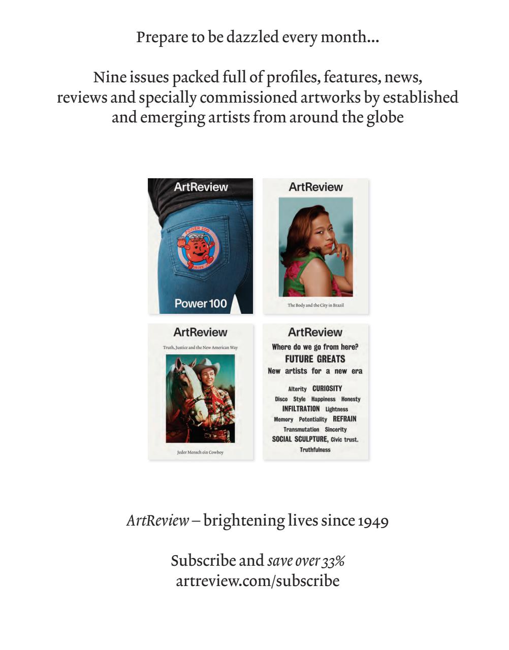 ArtReview Preview Pages
