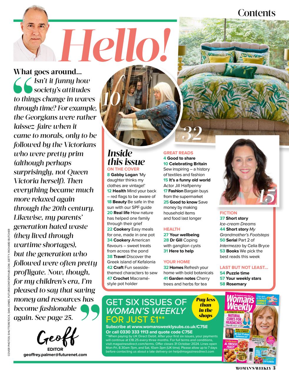 Woman's Weekly Preview Pages