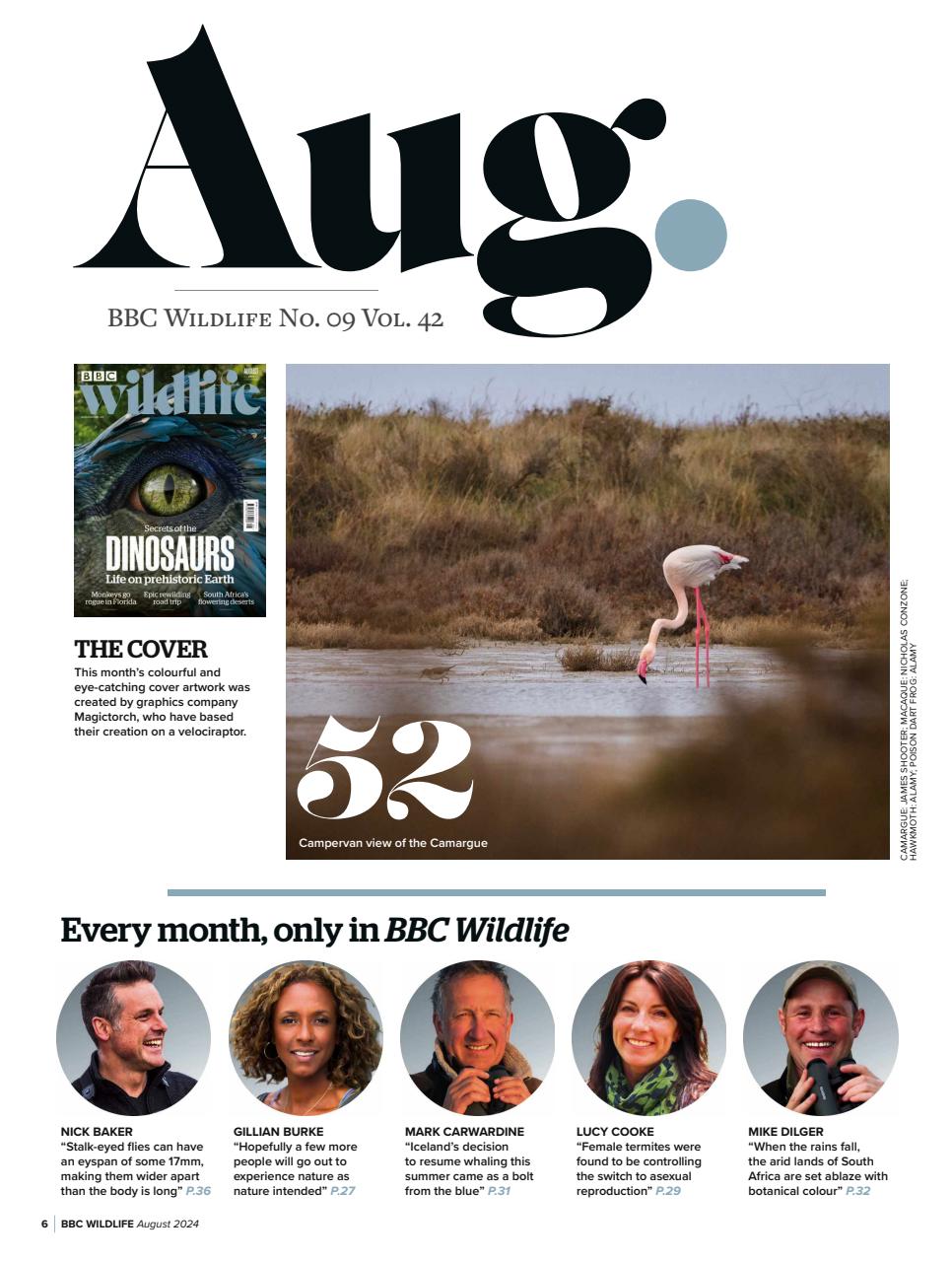 BBC Wildlife Magazine Preview Pages