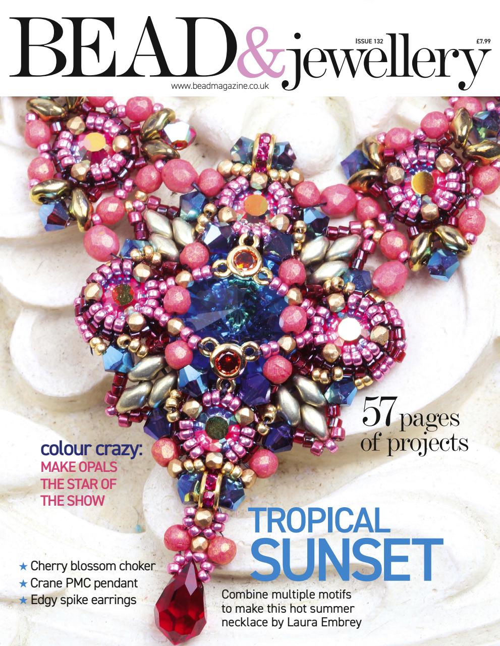 Bead & Jewellery Magazine Subscriptions and Issue 132 Issue