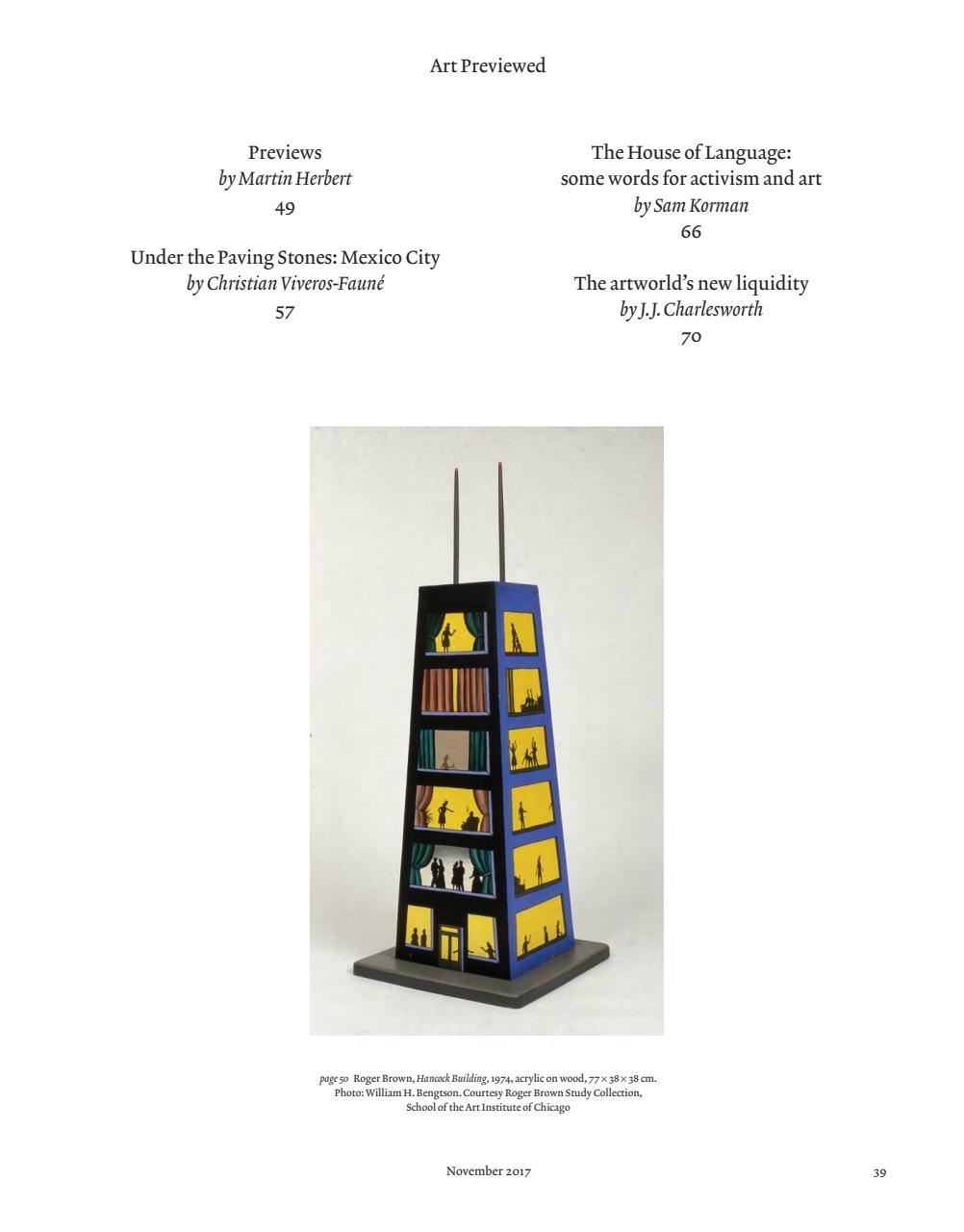 ArtReview Preview Pages