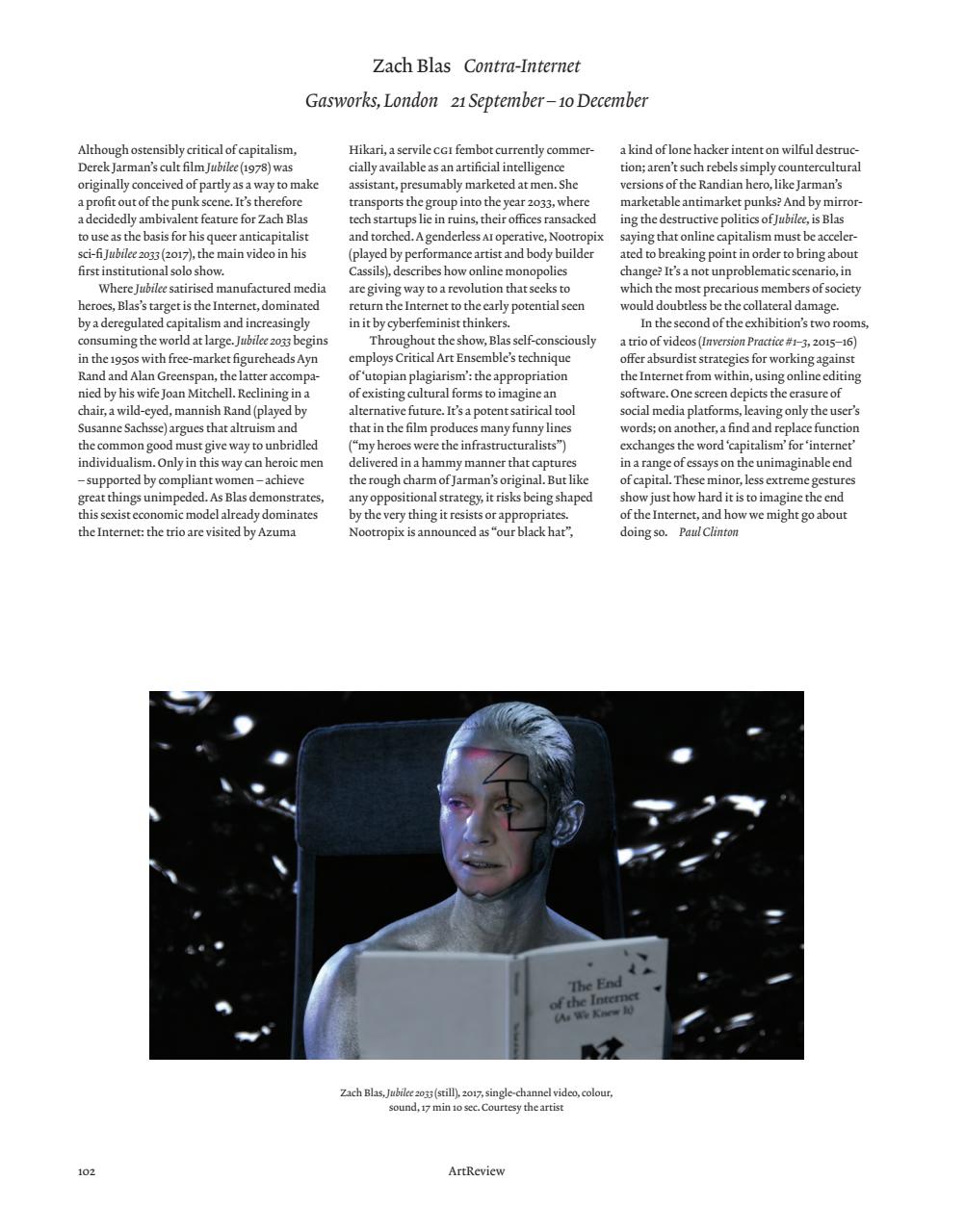 ArtReview Preview Pages