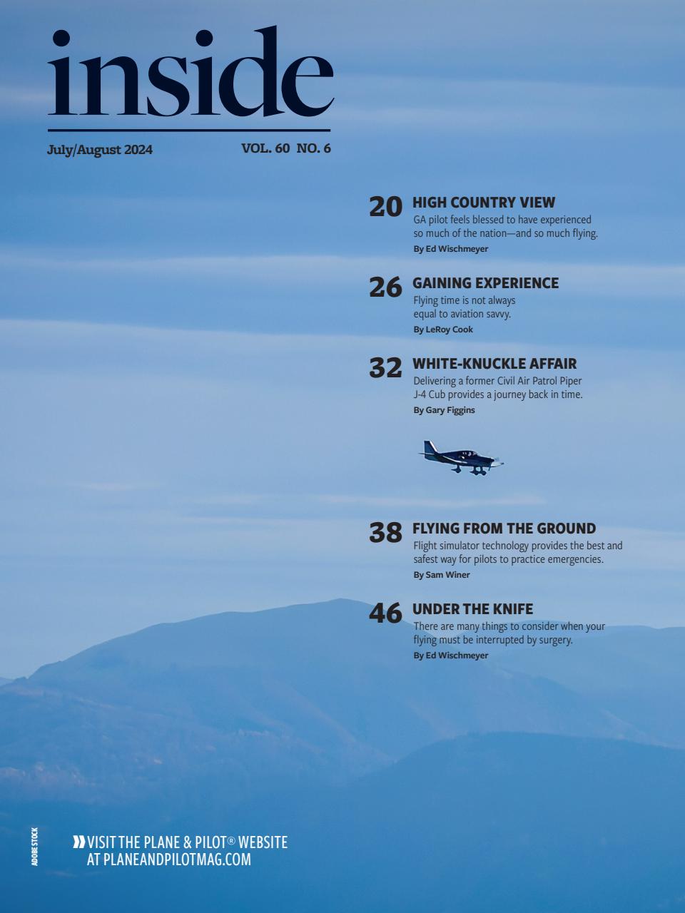 Plane & Pilot Preview Pages