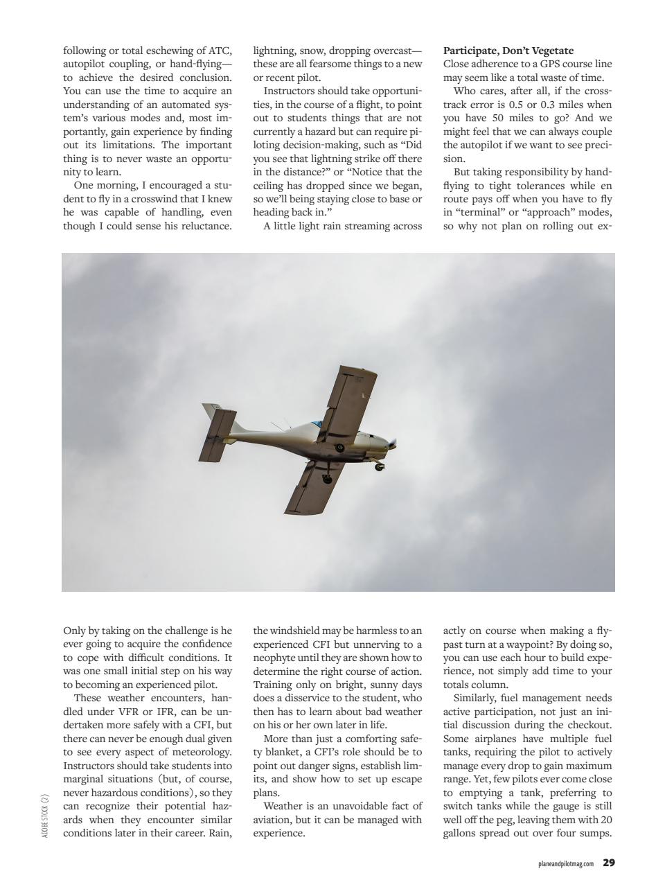 Plane & Pilot Preview Pages