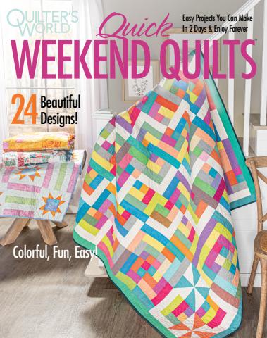 Quick Weekend Quilts Late Autumn 2024 issue Quick Weekend Quilts Late Autumn 2024